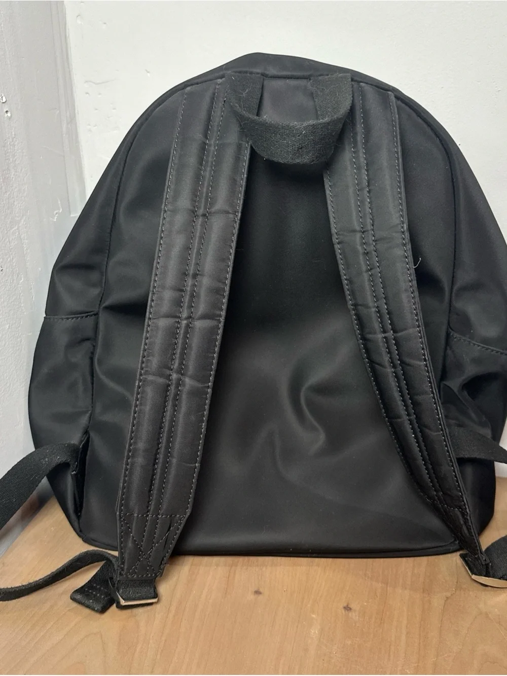 Tommy Hilfiger Black Backpack with Red Accents